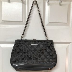 Classic Vera Bradley Quilted Gray Handbag Y2K